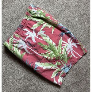Tommy Bahama‎ Relax Swim Trunks Mens XL Coral Floral All Over Print Board Shorts
